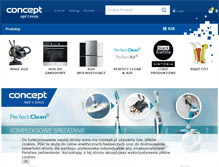 Tablet Screenshot of my-concept.pl